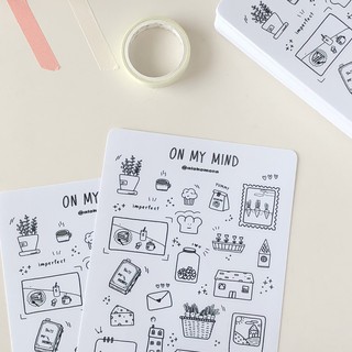 Hình dán / Sticker sheet ON MY MIND