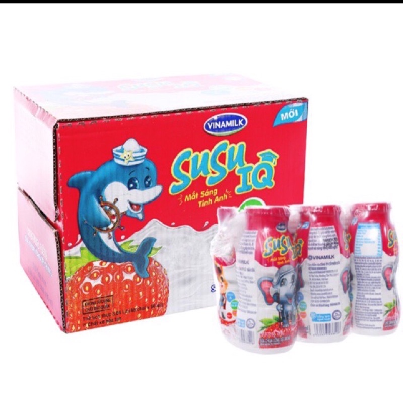 Sữa susu IQ 80ml hương dâu