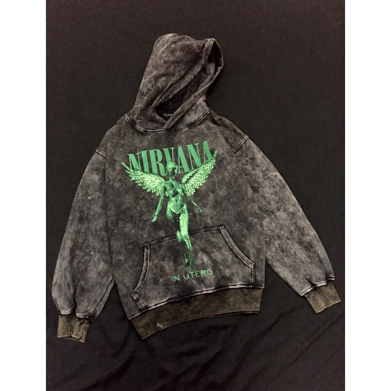 Áo hoodie wash vintage | BigBuy360 - bigbuy360.vn