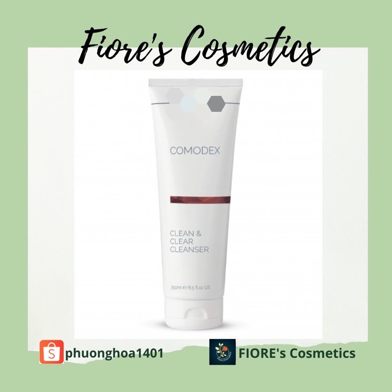 Sữa rửa mặt chuyên dụng cho da dầu Christina Comodex Clean and Clear Cleanser