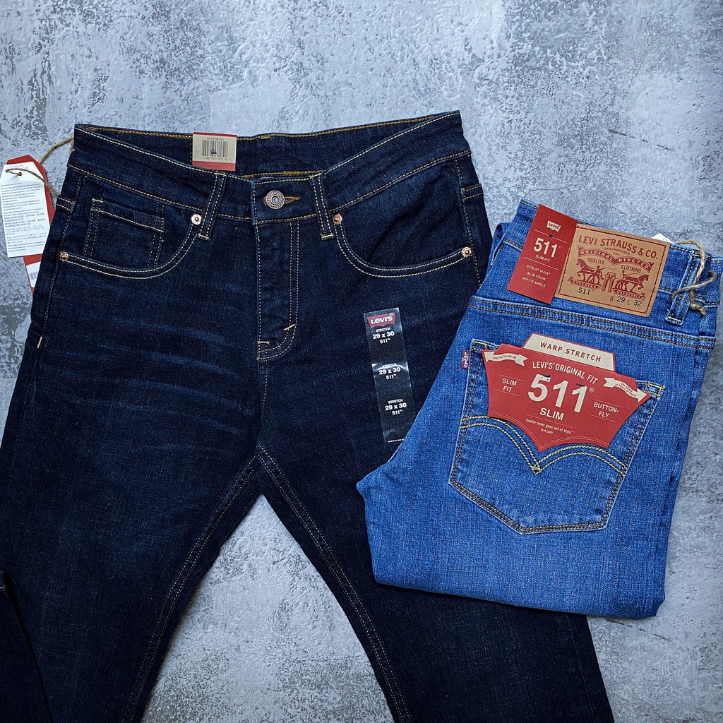 QUẦN JEAN NAM LEVIS SLIM FIT ỐNG ĐỨNG