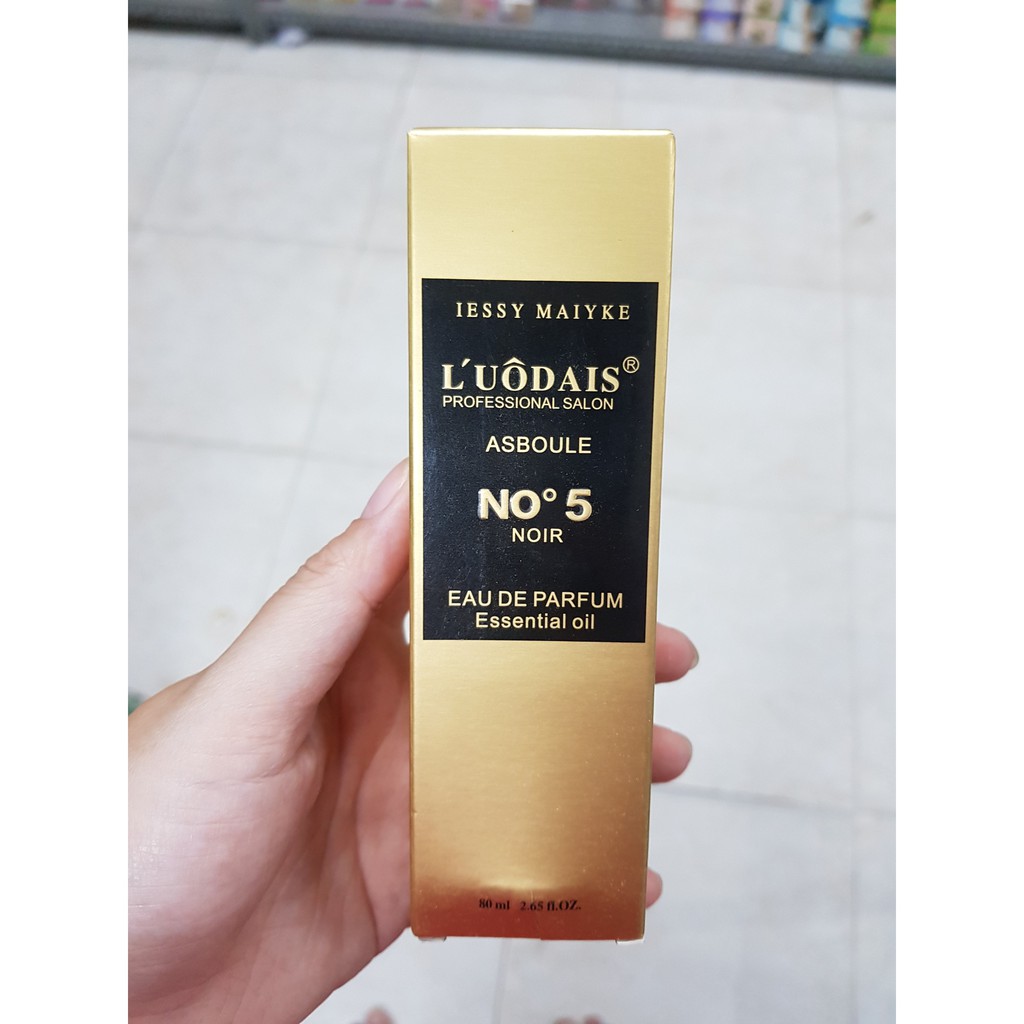Tinh dầu dưỡng tóc L’UÔDAIS No 5 Noir 80ml