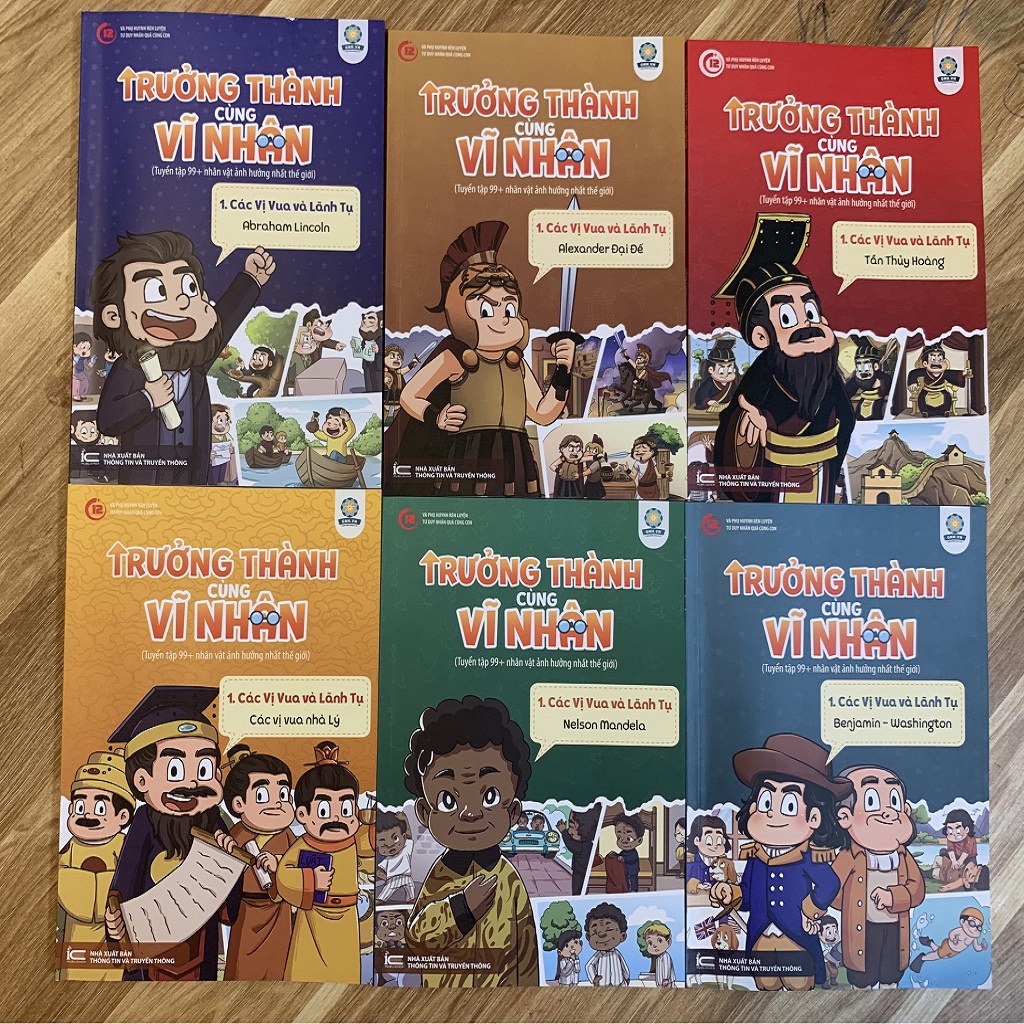 Sách - Trưởng thành cùng vĩ nhân