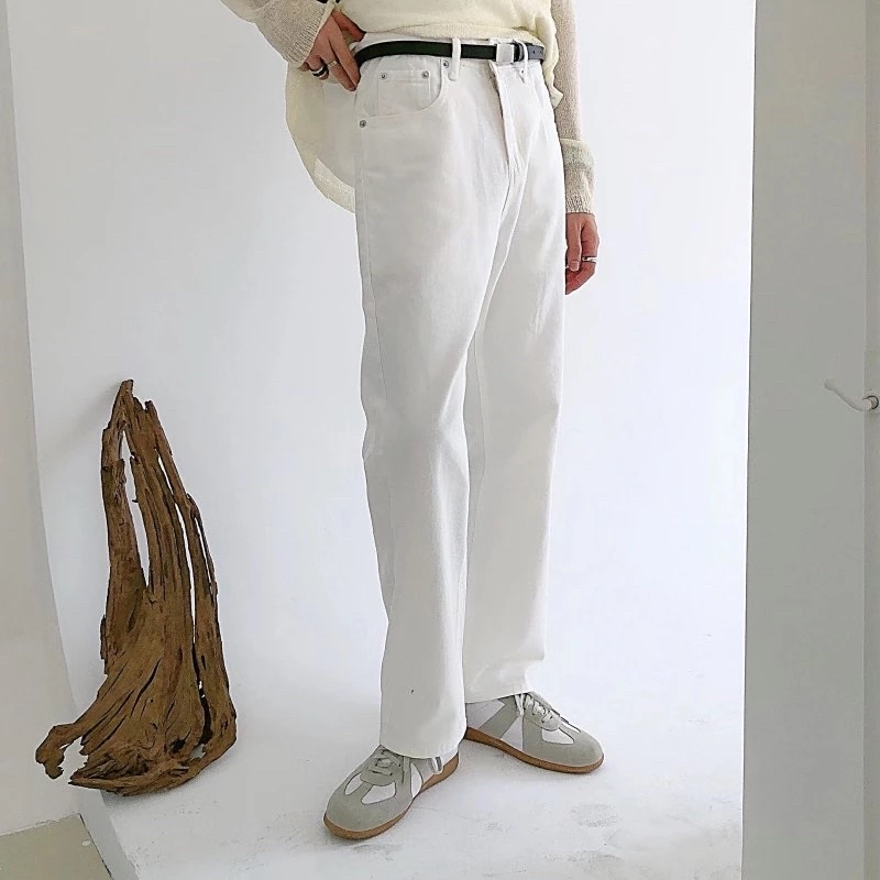 Quần KaKi Ống Rộng Dáng Suông Nam Nữ Ulzzang