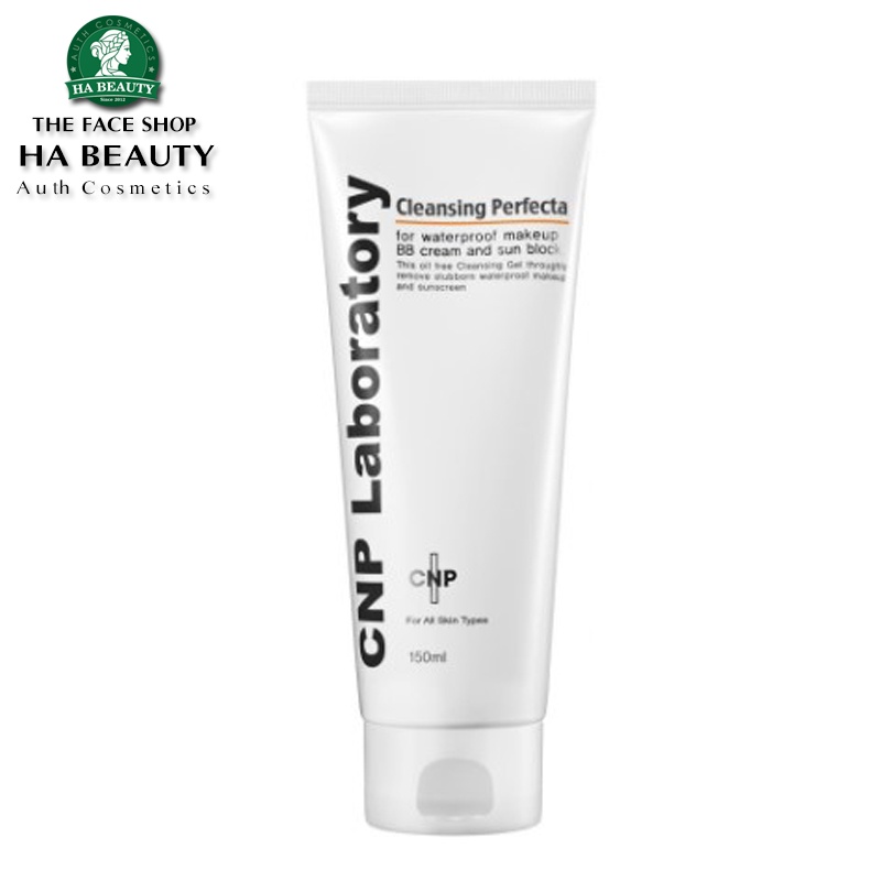 Gel tẩy trang sạch sâu CNP Laboratory Cleansing Perfecta 150ml giữ ẩm cho da nhạy cảm