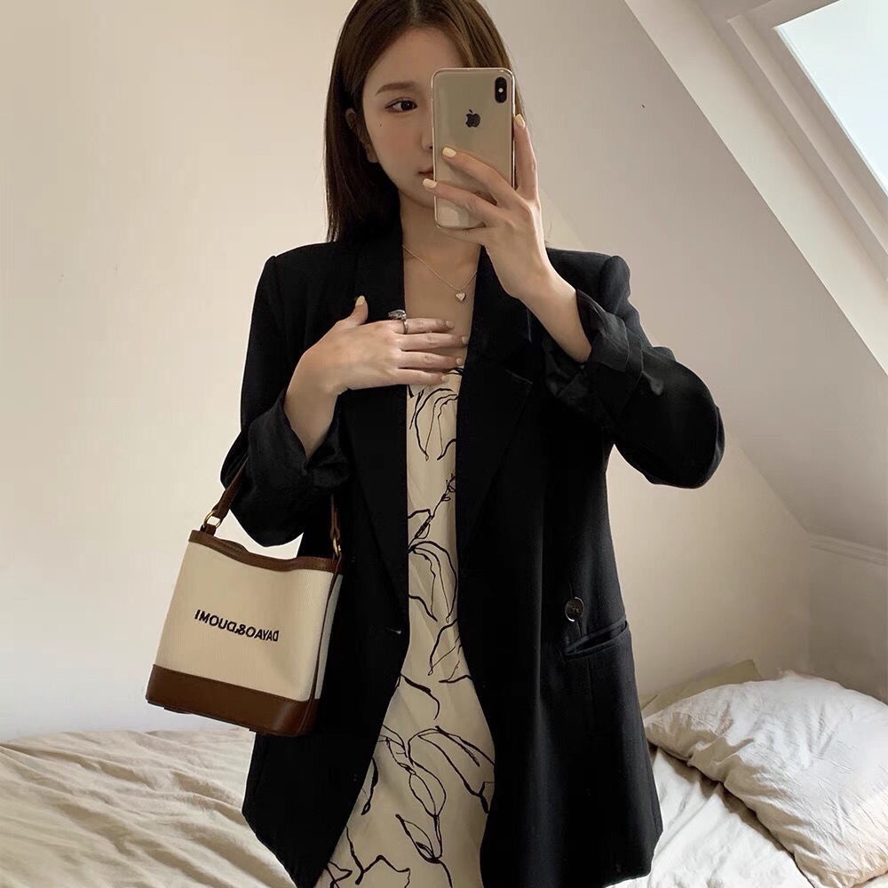 Túi Xách Nữ Vải Canvas Thời Trang Phong Cách Hàn Quốc