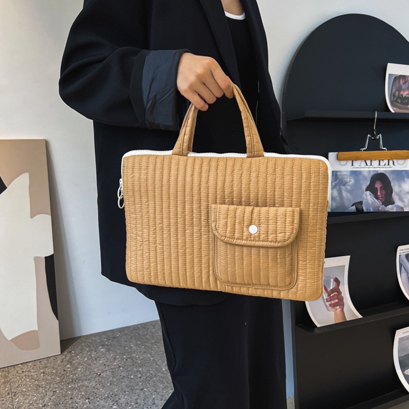 Túi Đựng Laptop Màu Trơn Thời Trang Tiện Dụng