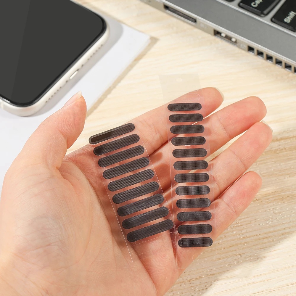 Miếng Dán Lỗ Cắm Tai Nghe / Kèn Thông Dụng Chống Bụi Bằng Lưới