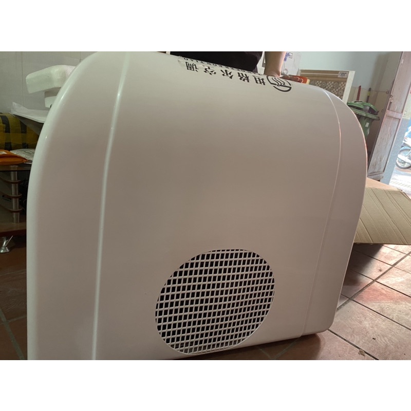 Máy Lạnh, Điều Hoà âm trận loại 24v và 12V Cho Xe Tải, Máy nó Công Trình Chạy Điện Ác Quy