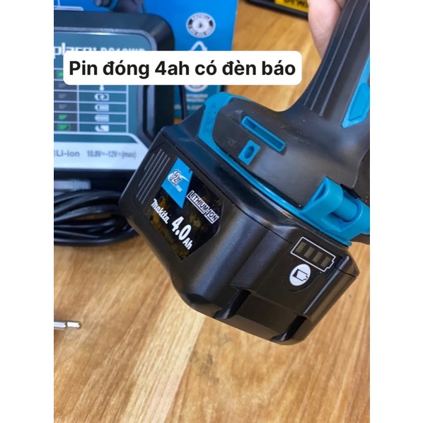 Máy bắn vít Makita 12V TD110 full bộ.