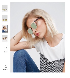 Kính Asos nhiều mẫu mới nhất