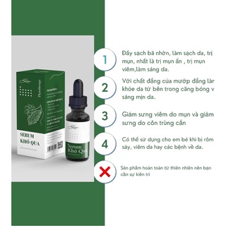 Serum khổ qua lọ to 20ml