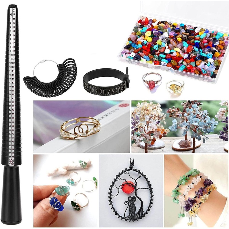 Sa Set 400 Viên Đá Mài Nhẫn Chuyên Dụng