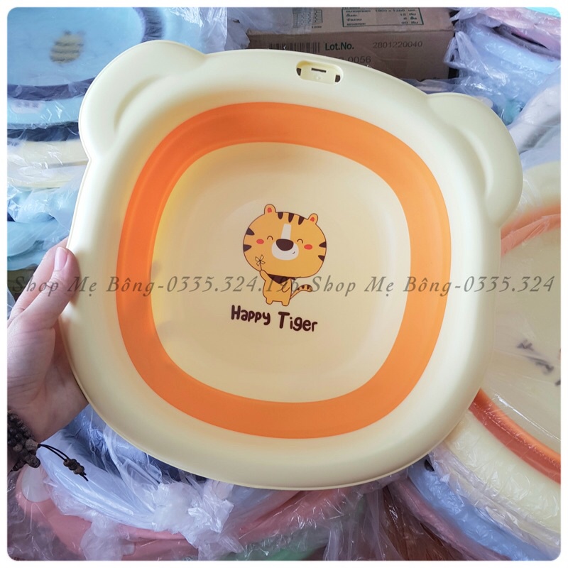 Chậu rửa gấp gọn hình con hổ
