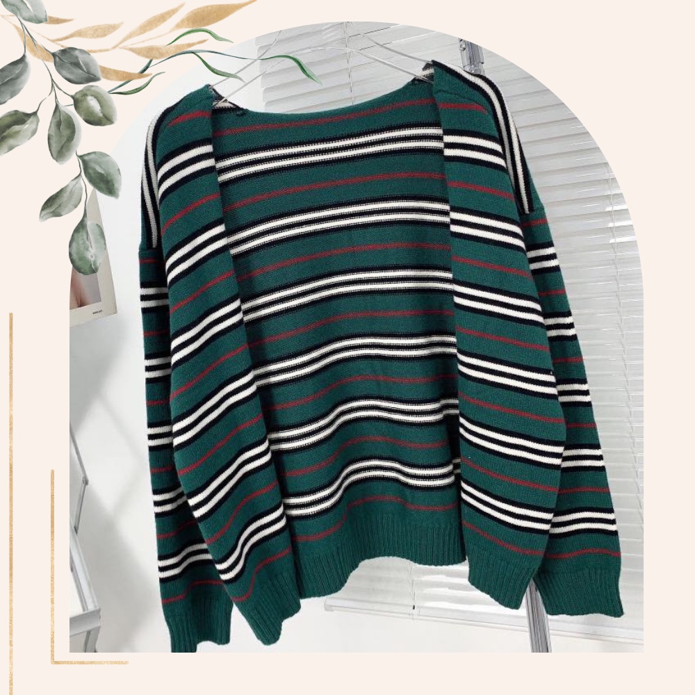 Áo Cardigan len nữ họa tiết BBR (Hàng Quảng Châu) • 2ENDSHOP