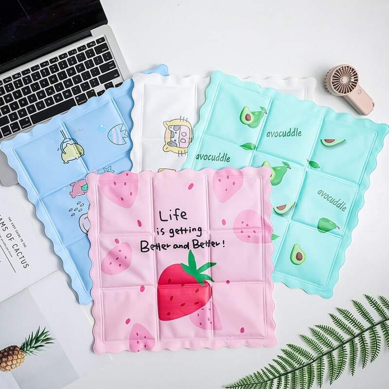 Đệm nước gel mát nằm giảm sốc nhiệt thú cưng