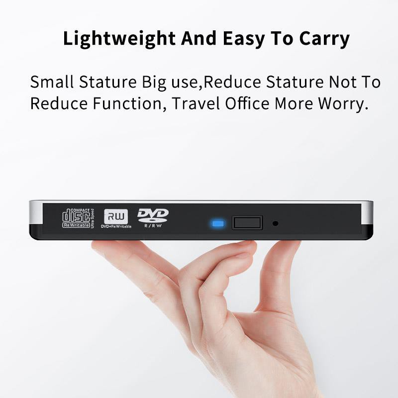 Đầu đọc đĩa DVD gắn ngoài dùng ghi đè có cổng USB 2.0 | BigBuy360 - bigbuy360.vn