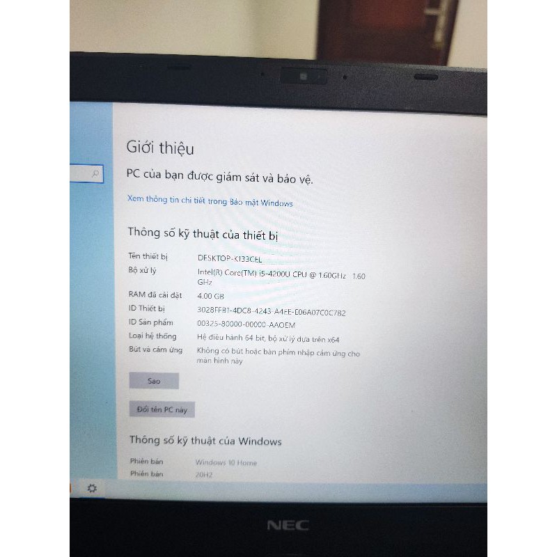 Laptop NEC màn 2k giá rẻ | BigBuy360 - bigbuy360.vn
