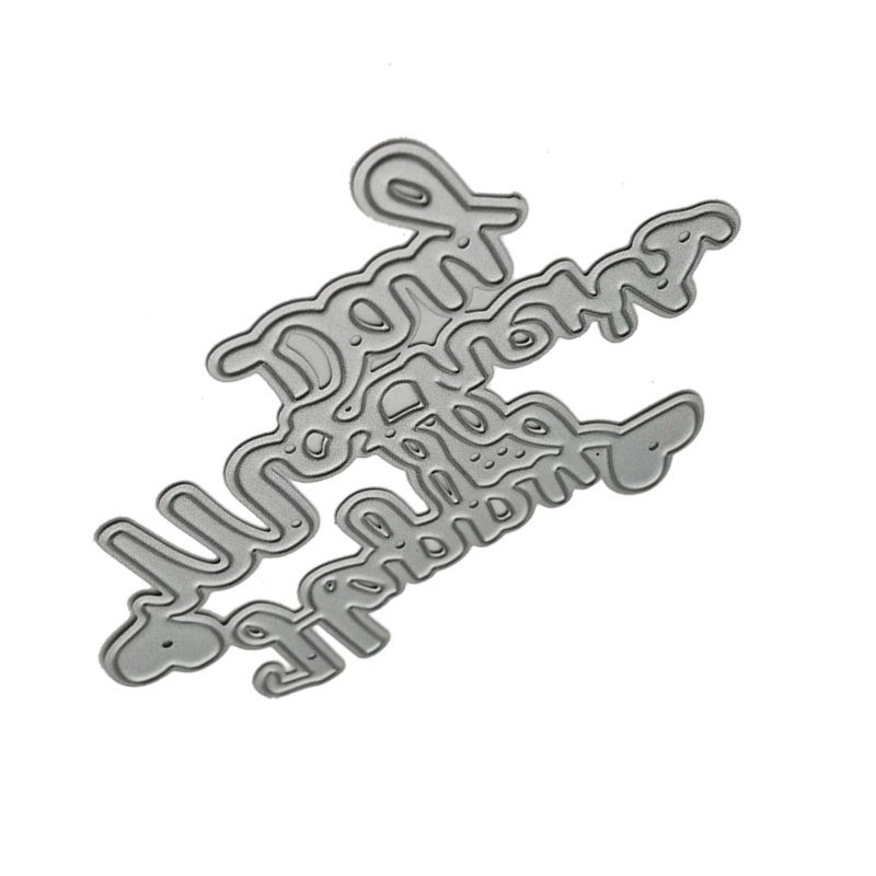 Khuôn Cắt Giấy Kim Loại Mẫu Happy Mother Day