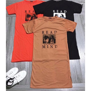 Váy suông thêu 2 cô gái Read Mind