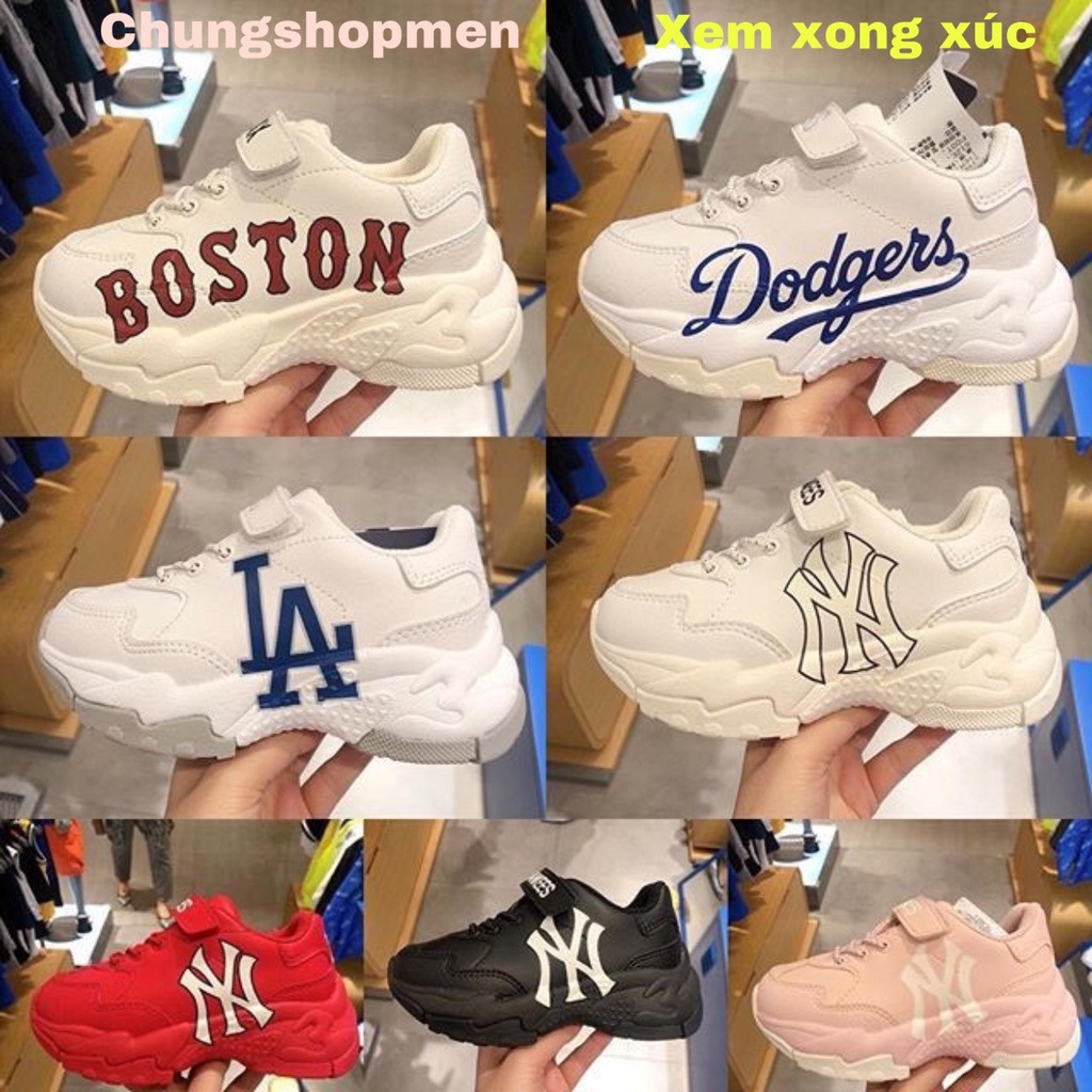[Hot trend + Hàng trung ] Giày thế thao 𝐌𝐋𝐁 NY VÀNG, BOSTON, NY ĐEN, BÓNG CHÀY Nam/Nữ chuẩn 1.1