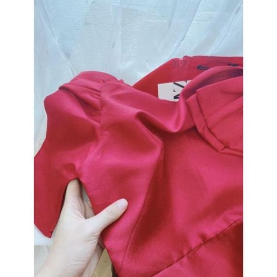 BÁN SỈ - VÁY TÁC TA NƠ VAI TAY BỒNG NỮ CAO CẤP