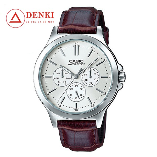 Đồng hồ nam dây da Casio Standard MTP-V300L-7AUDF chính hãng Anh Khuê