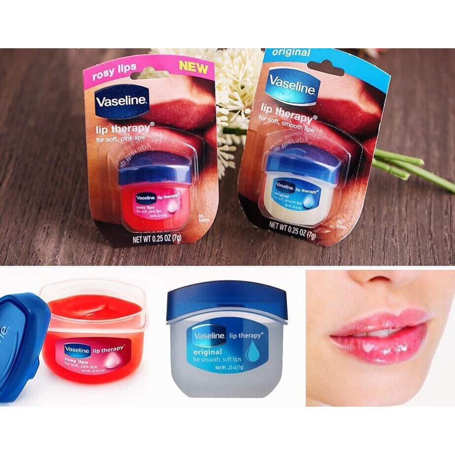 Sáp dưỡng môi Vaseline Rosy Lips Therapy 7g