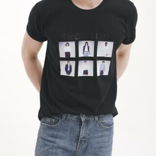 Áo thun cotton họa tiết
