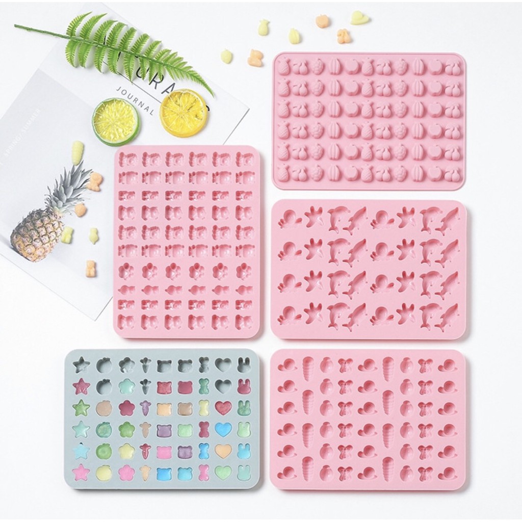 Khuôn Silicon Làm Kẹo Dẻo Chip Chip Nhiều Mẫu Mới