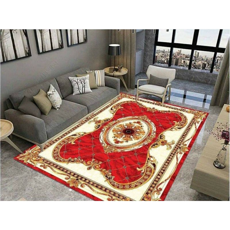 Thảm trải sàn nỉ lì Bali, Thảm phòng khách size 1m6x2m3 và 2mx3m loại 1, có hạt nhựa chống chơn trượt