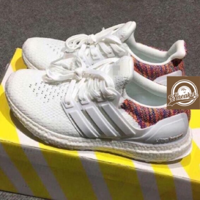 Giầy Ultra boost 4.0 trắng gót thổ cẩm thể thao, thời trang nam nữ đi chơi phố ! ,, . NEW 2020 . . ; ☑ ¹ HOT * .