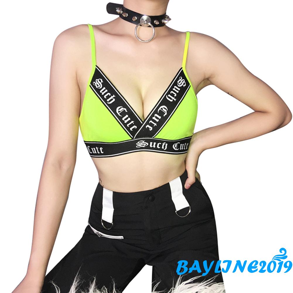 Áo Lót Thể Thao Không Tay In Chữ Thời Trang Dành Cho Nữ | BigBuy360 - bigbuy360.vn