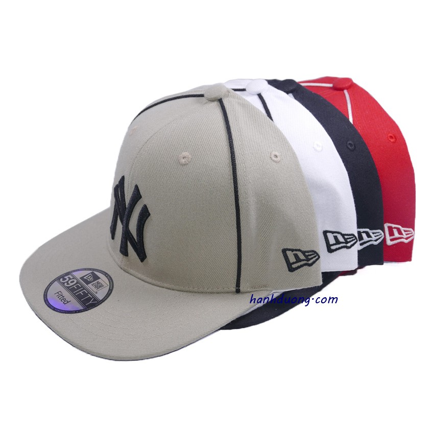 [ BÁN RẺ ĐỔI 5 SAO ] Nón kết nam đẹp chất mũ lưỡi trai hiphop N.Y viền dây lõi thời trang chất liệu vải cotton cao cấp
