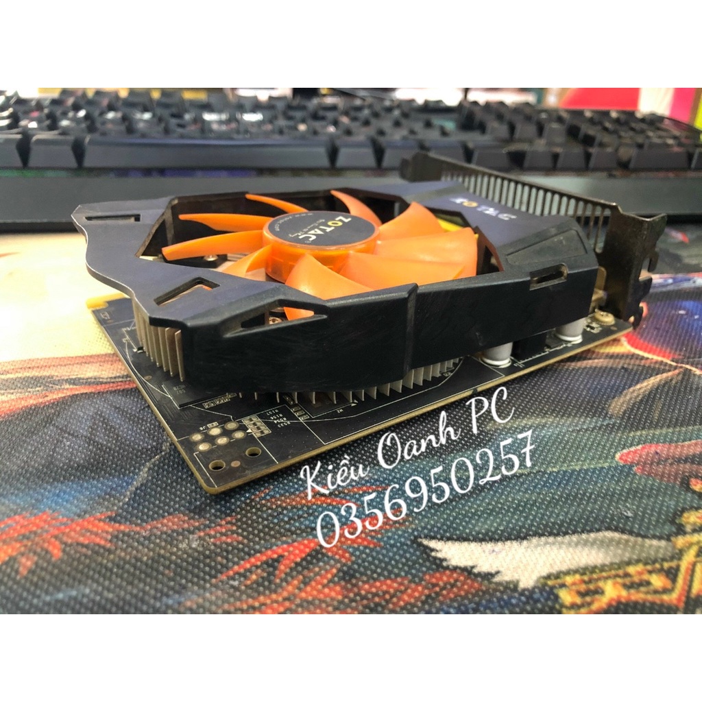 VGA - Card Đồ họa Màn hình GIGABYTE | ASUS | ZOTAC | MSI 750TI Cũ 1 Fan Chơi Liên Minh,CF,PUBG,FIFA4,....Mượt