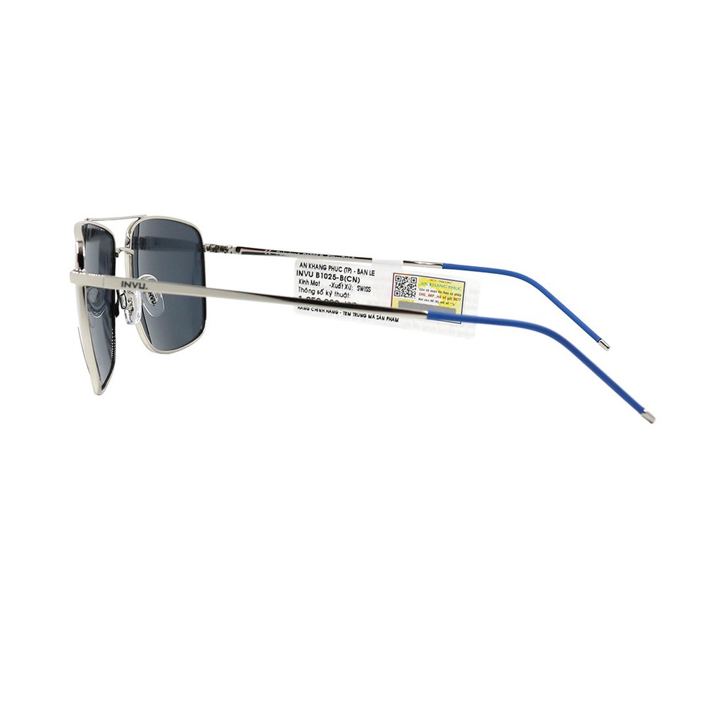 (Hàng chính hãng) Kính mát nam nữ Invu B1025 màu sắc thời trang, thiết kế dễ đeo bảo vệ mắt
