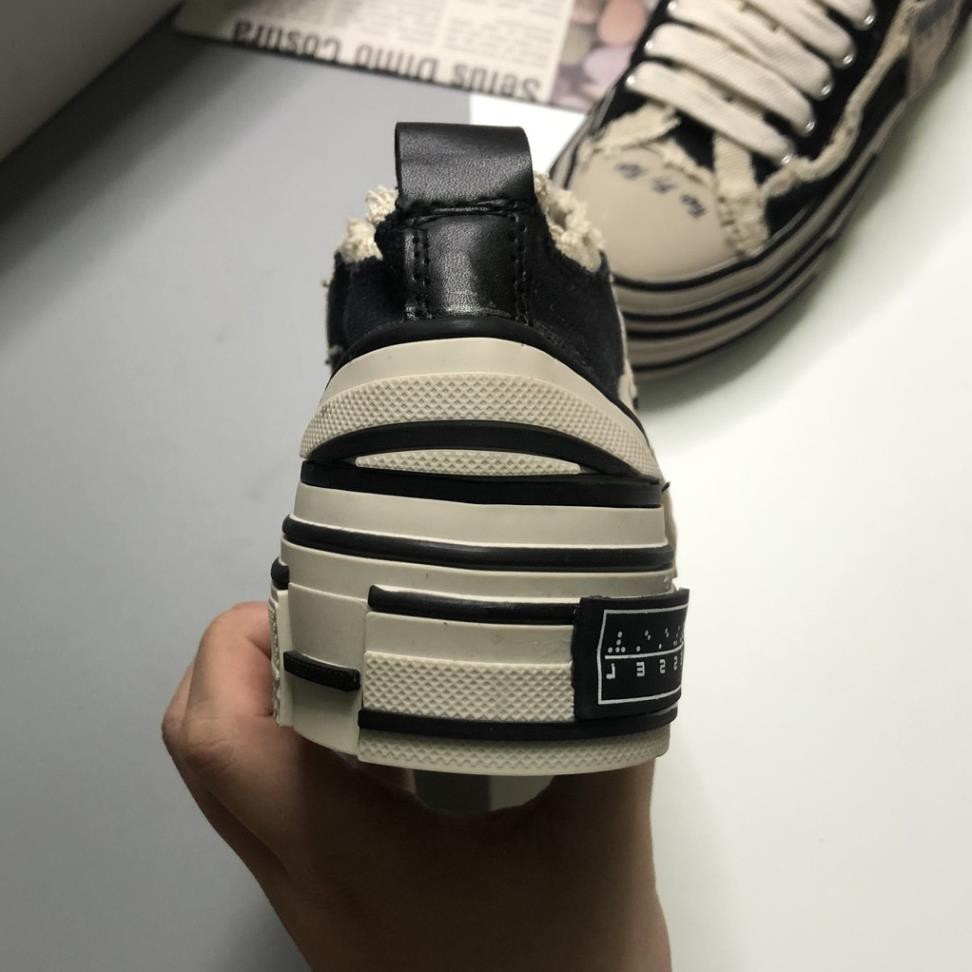 Giày Sneaker Xvessel, Giày Thể Thao Cv Rách Hot Nhất 2021 Tăng Chiều Cao Siêu Đẹp, Siêu Xinh | XVELRAC001 | BigBuy360 - bigbuy360.vn