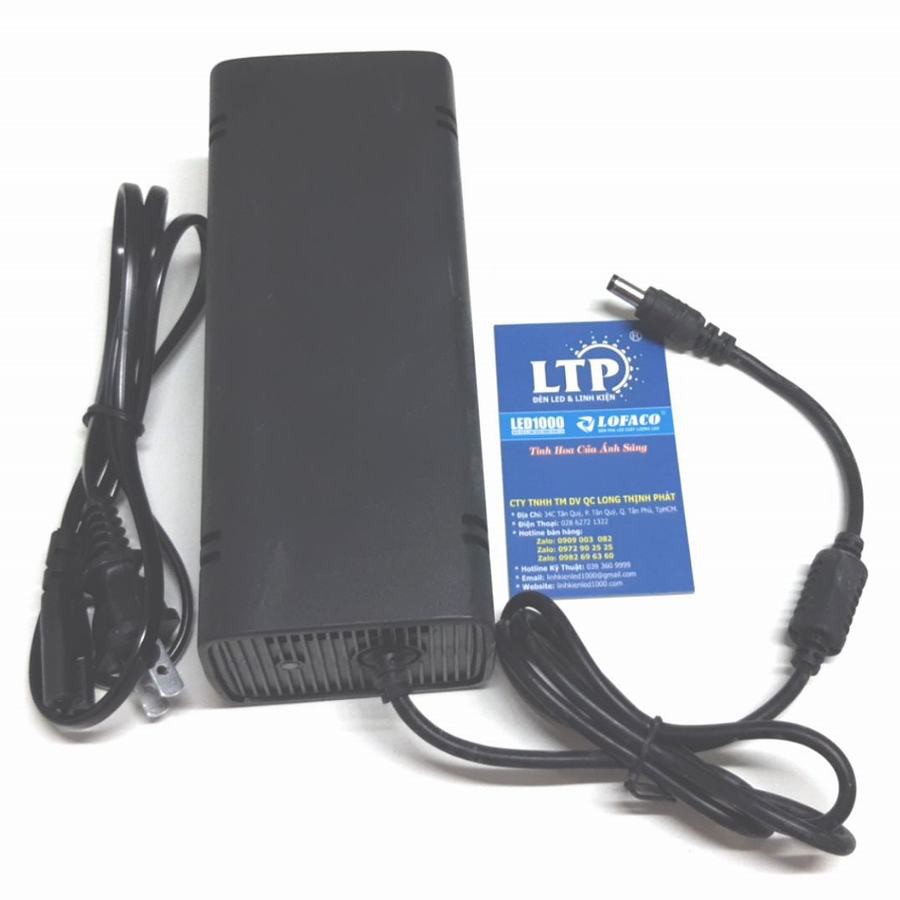 Nguồn Adapter 12V - Nguồn 12V 10A Tốt (Jack 5.5 x 2.1mm) Chuyên Dùng cho Led & Camera - Bảo Hành 06 Tháng Của LTP Lig12V
