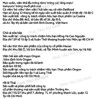 Chả mực xoắn ống