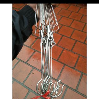 10 cái móc inox treo chậu trồng lan giá sỉ 90cm