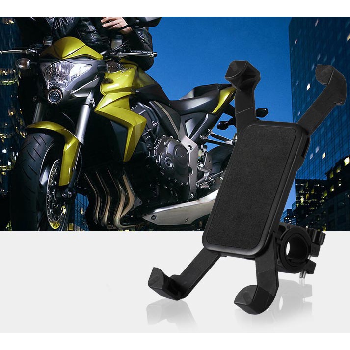 Giá đỡ điện thoại gắn vào ghi đông xe đạp xe máy