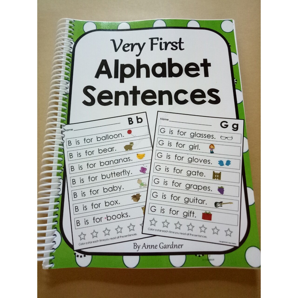 Very First Alphabet Sentences