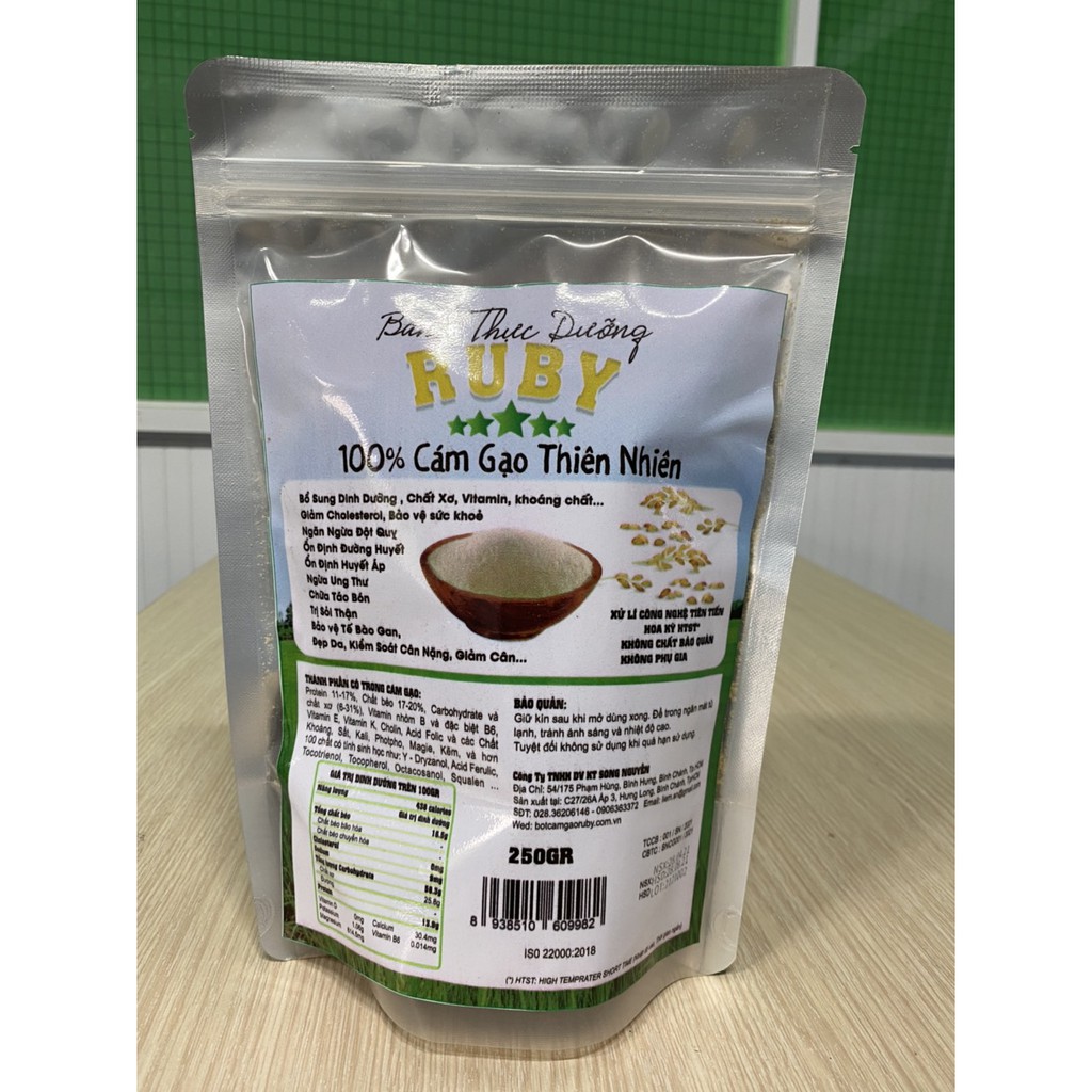 Mặt nạ cám gạo Ruby chính hãng