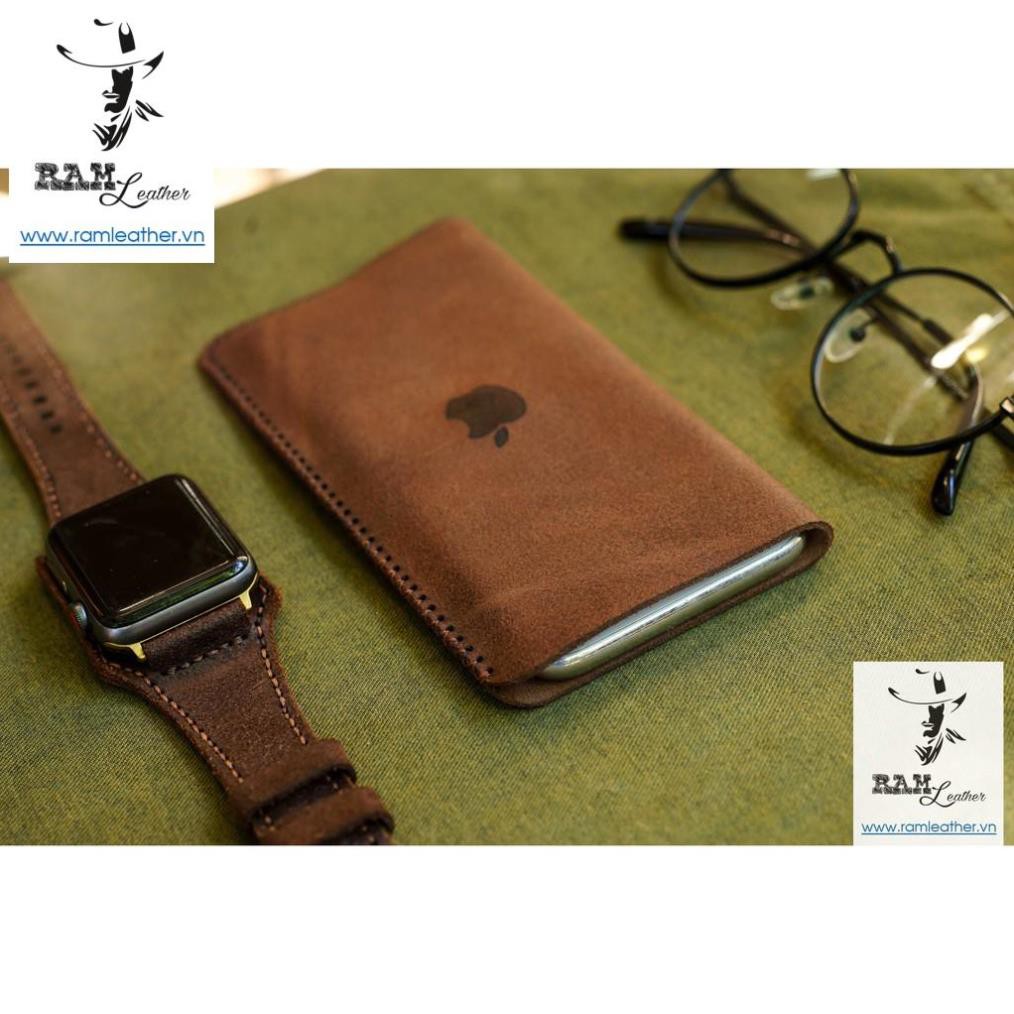 BAO DA IPHONE DA BÒ THẬT VINTAGE - IPHONE 6, 6PLUS, 7, 7 PLUS, 8, 8 PLUS, X, XS, XSMAX, IP 11, IP 11 PROMAX. SE . | BigBuy360 - bigbuy360.vn
