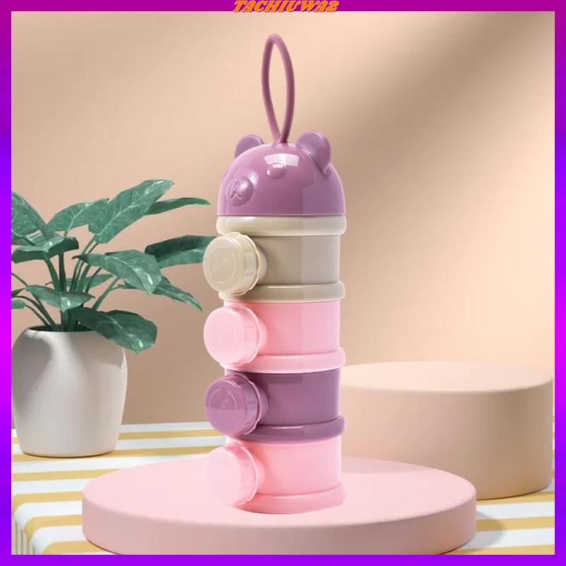 Hộp Đựng Sữa Bột Tachiuwa2 # 4 Có Dây Đeo Tiện Lợi