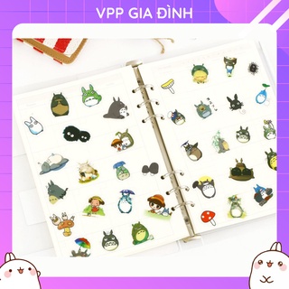 Bịch 60 Miếng Nhãn Dán Sticker Dán Trang Trí Totoro