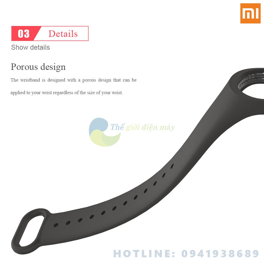 Dây đeo cao su thời trang cho đồng hồ thông minh xiaomi mi band 3 mi band 4