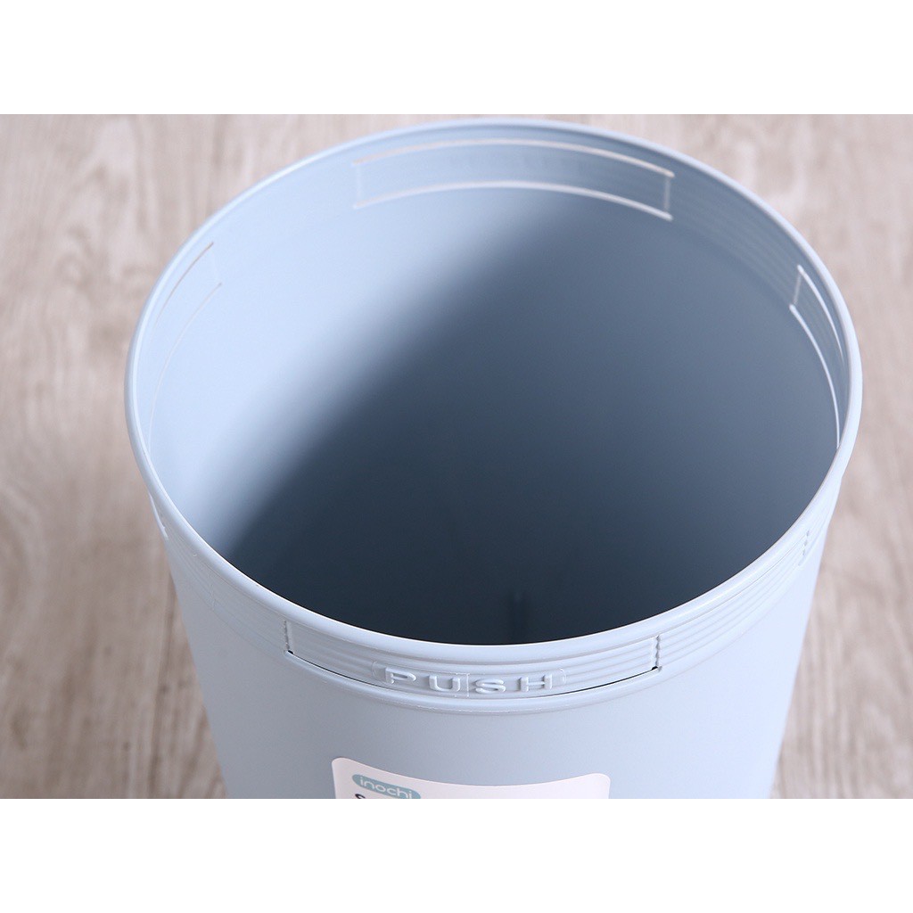 Thùng Rác Inochi Mini Nhựa Tròn  5 10 15 Lít Màu Rất Đẹp Cho Văn Phòng, Khách Sạn Căn Hộ Cao Cấp Chính Hãng