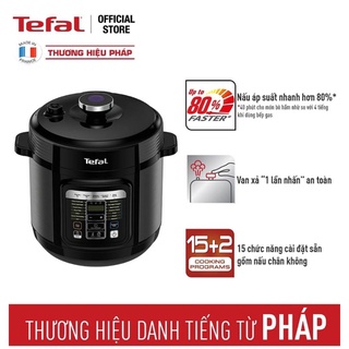 Nồi áp suất điện đa năng Tefal CY601868 - 6 Lít - 15 chức năng - Hàng chính hãng