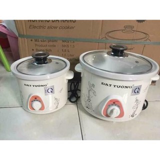 [Chính hãng BH 12 tháng ]Nồi Nấu Cháo Chậm Nồi Kho Cá Đa Năng Đạt Tường 1,5L-2,5L